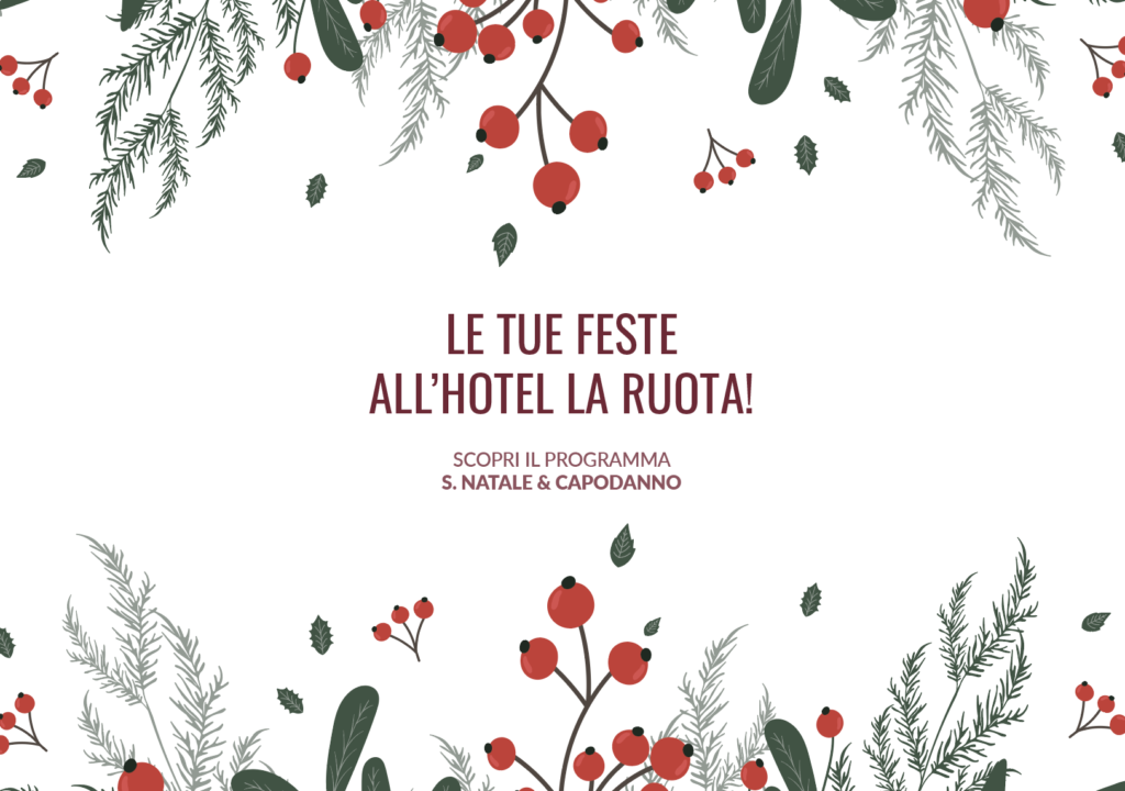 feste hotel la ruota 2025 cosa fare natale capodanno cuneo mondovì pianfei